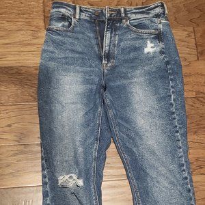 American eagle highest rise mom jeans